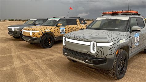 The 2022 Rivian R1T and R1S Boldly Conquered the Rebelle Rally