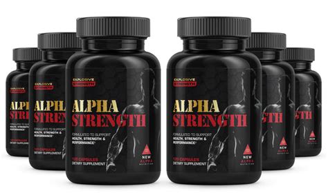 Alpha Strength - Capsules – New Alpha Nutrition