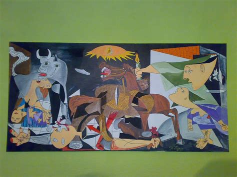 Guernica by Picasso | Lienzo de acuarela, Óleo sobre lienzo, Cuadros de ...