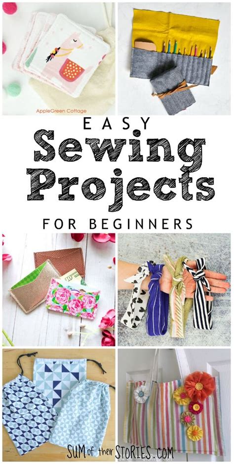 Easy Sewing Projects that are perfect for beginners — Sum of their ...