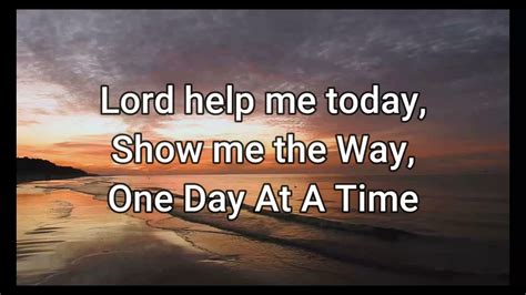 One Day At A Time Sweet Jesus (Lyrics) - YouTube Music