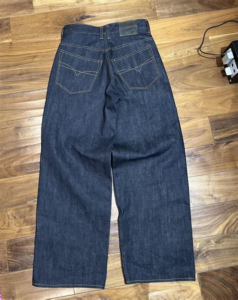 16oz Japanese Selvedge baggy jeans I made : r/rawdenim