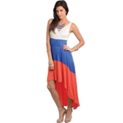 Check out Red White And Blue Dress on Threadflip! | Blue dress women ...