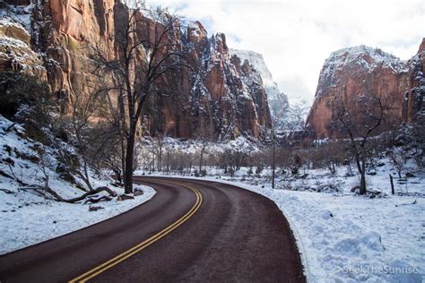 How to Explore Zion National Park in the Winter - Through My Lens