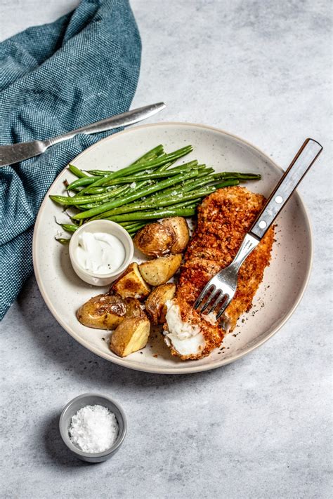 Crispy baked breaded fish – Peachy Palate