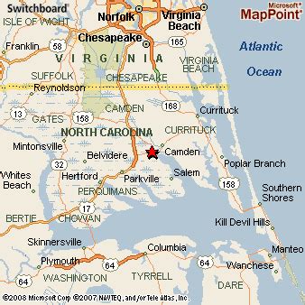 Where is Elizabeth City, North Carolina? see area map & more