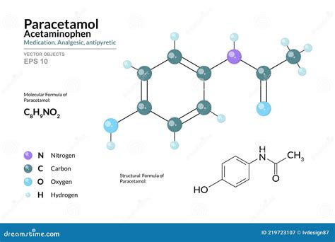 Acetaminophen Chemical Structure