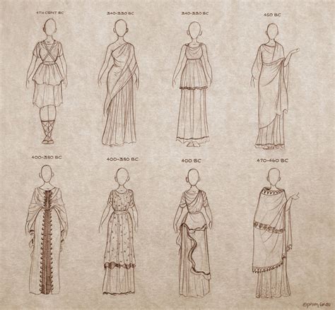 Ancient Greek Dresses by Ninidu on DeviantArt