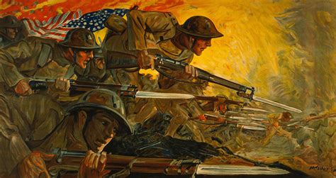 U. S. Army World War I Painting by Big 88 Artworks - Fine Art America