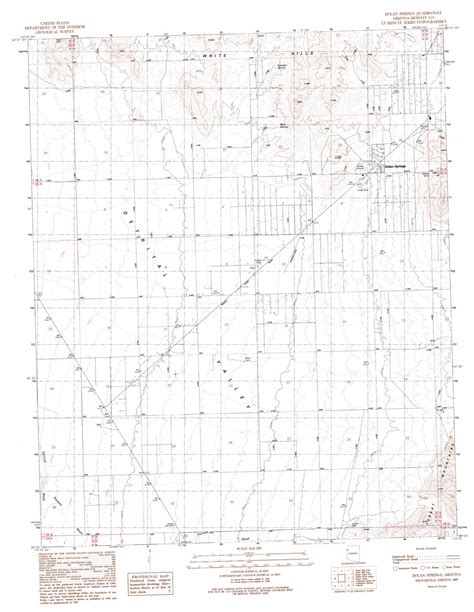 Dolan Springs topographic map, AZ - USGS Topo Quad 35114e3