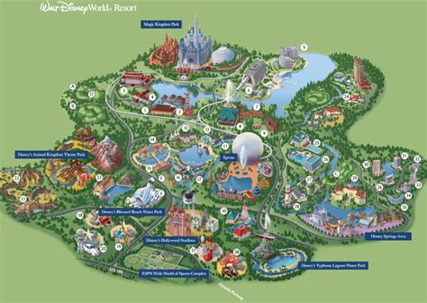 Walt Disney World Resort Map - Vicky Jermaine