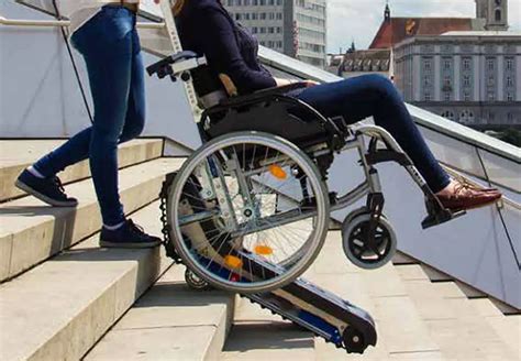 Stair Climber for Wheelchair Users | Self Health Care