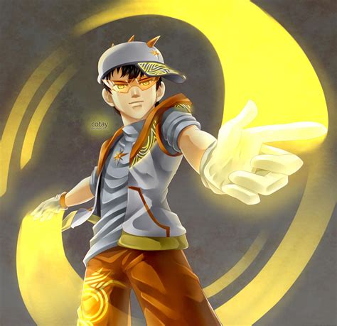 Gambar Boboiboy Solar Cotay Deviantart Gambar Anime di Rebanas - Rebanas