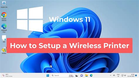 How to Setup a Wireless Printer in Windows 11 - YouTube