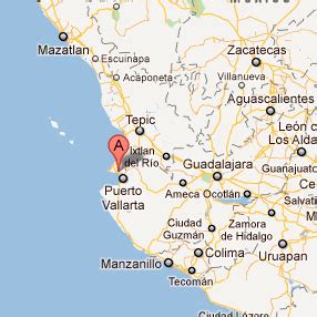 Map Of Bucerias Mexico - Angie Bobette