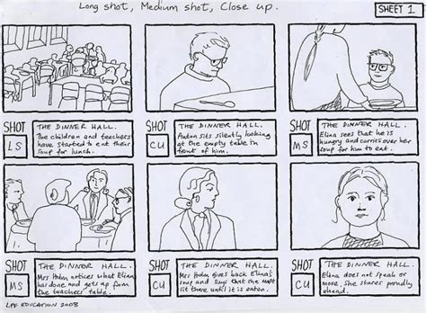 Basic Simple Storyboard Sample | HQ Printable Documents