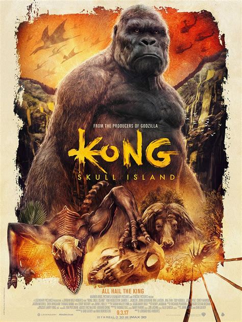 Kong: Skull Island - Created by Rich Davies (con imágenes) | Carteles ...