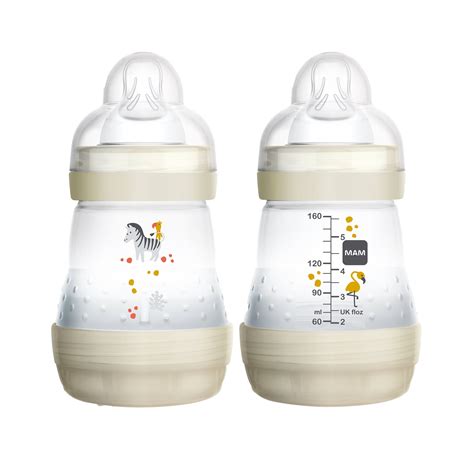 MAM Baby Bottles for Breastfed Babies, MAM Baby Bottles Anti-Colic ...