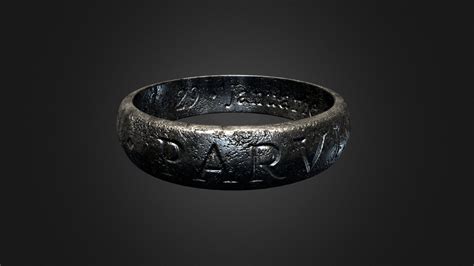 Sic Parvis Magna Ring - Download Free 3D model by Hanna Dee (@hannardee ...