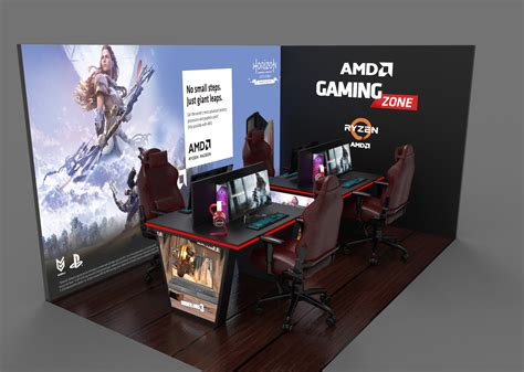 AMD Gaming Zone :: Behance