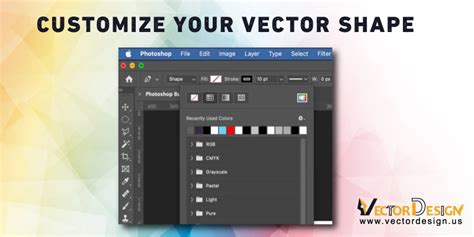 How to Use Vector Shapes in Photoshop - Vector Design US, Inc