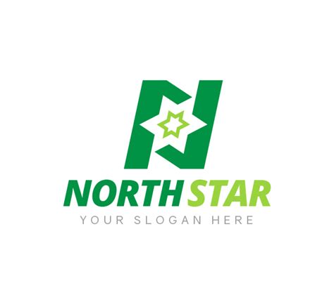 North Star Logo & Business Card - The Design Love