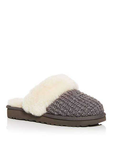 UGG® Women's Cozy Shearling Mule Slippers | Bloomingdale's