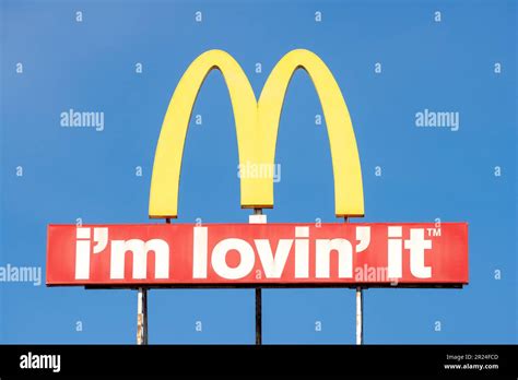 Mcdonalds lovin it hi-res stock photography and images - Alamy