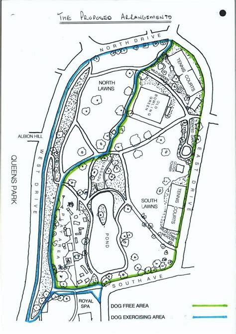 Queen's Park Map | Park, Map, Queen