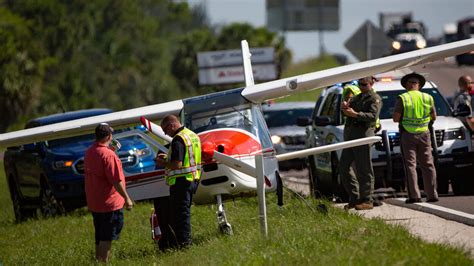 Plane makes emergency landing on I-75 in Collier