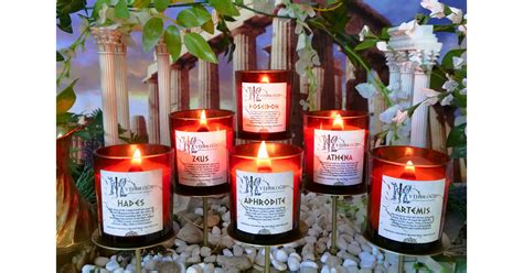 Mythologie Candles Ascends Mount Olympus with new Greek Mythology ...