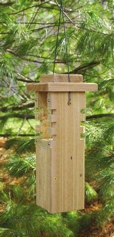 Woodpecker Bird Feeder. This woodpecker feeder is built with ...