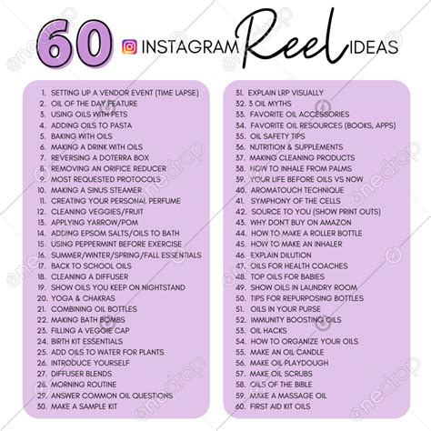 Instagram Reel Content Ideas by Pixel Perfect