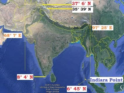 India: Geographical Extent & Frontiers | PMF IAS