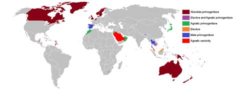 Succession Laws From Around the World | Royal family trees, Family tree ...