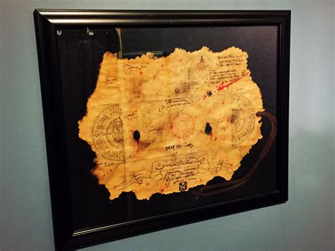 Goonies Treasure Map Replica - Jeffrey's Boldly Going Nowhere