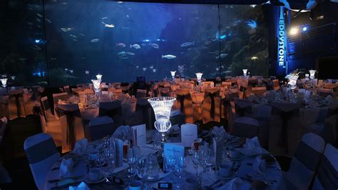 Private Aquarium Hire & Events - National Marine Aquarium