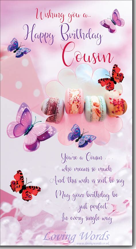 Happy Birthday Cousin | Greeting Cards by Loving Words