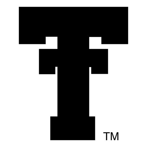 Texas Tech Red Raiders Logo Black and White (2) – Brands Logos