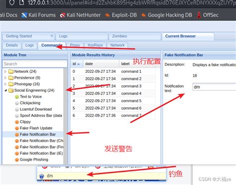 Kali beef-xss实现Xss详细教程。-CSDN博客