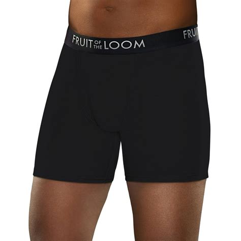 Fruit of the Loom - Big Men's Breathable Assorted Color Short Leg Boxer ...