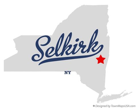 Map of Selkirk, NY, New York