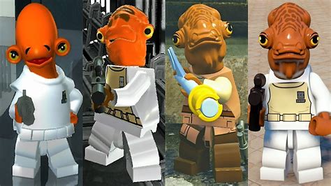 LEGO® Star Wars Admiral Ackbar Rare, Minifigure, Minifig, LEGO ...