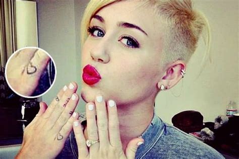 Top 10 Celebrity Miley Cyrus Tattoos Pictures – SheIdeas