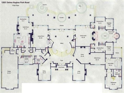 Mansion Floor Plans Luxury Colonial - JHMRad | #78514