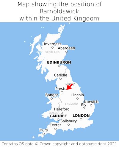 Where is Barnoldswick? Barnoldswick on a map