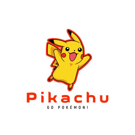 Süßes Pikachu-logo - Turbologo Logo-Ersteller