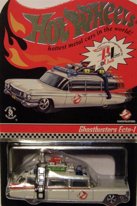 Buy Hot Wheels Ghostbusters ECTO-1 RLC Club Exclusive 1:64 Scale ...