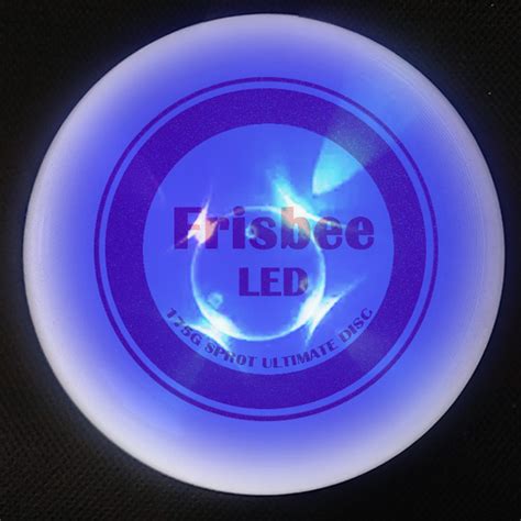 27cm Professional 175g Led Lights Flying Disc Ultimate Frisbee - Buy ...