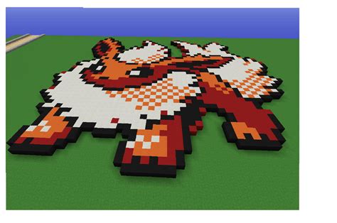 flareon pixel art grid Perler bead patterns flareon pattern fuse ...